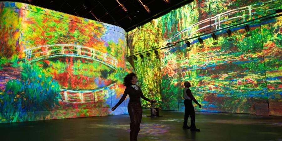 De droomwereld van Claude Monet bij Fabrique des Lumières
