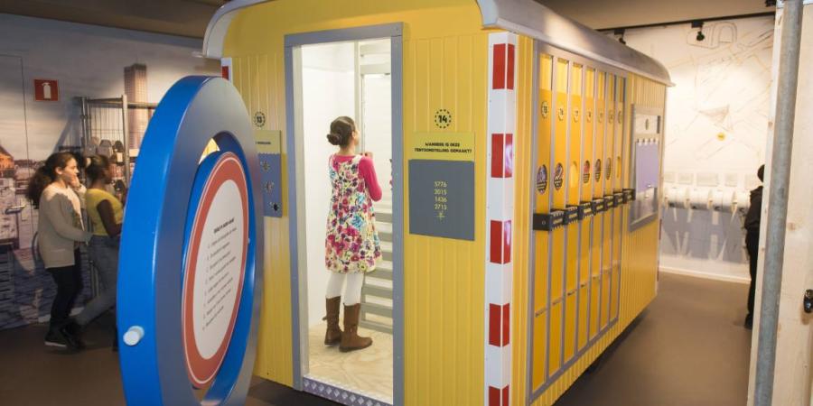 Educatief programma De Bouwplaats in Museum Rotterdam 40-45 NU